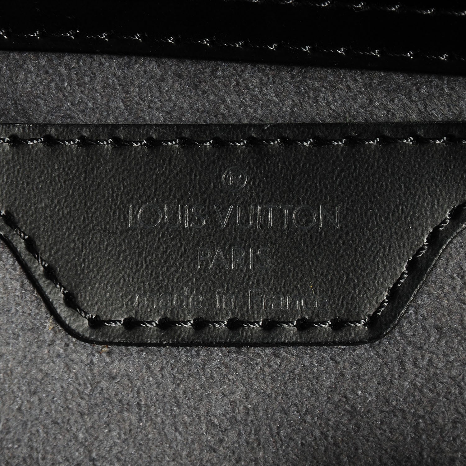 Louis Vuitton Epi Soufflot Black 6 of 7