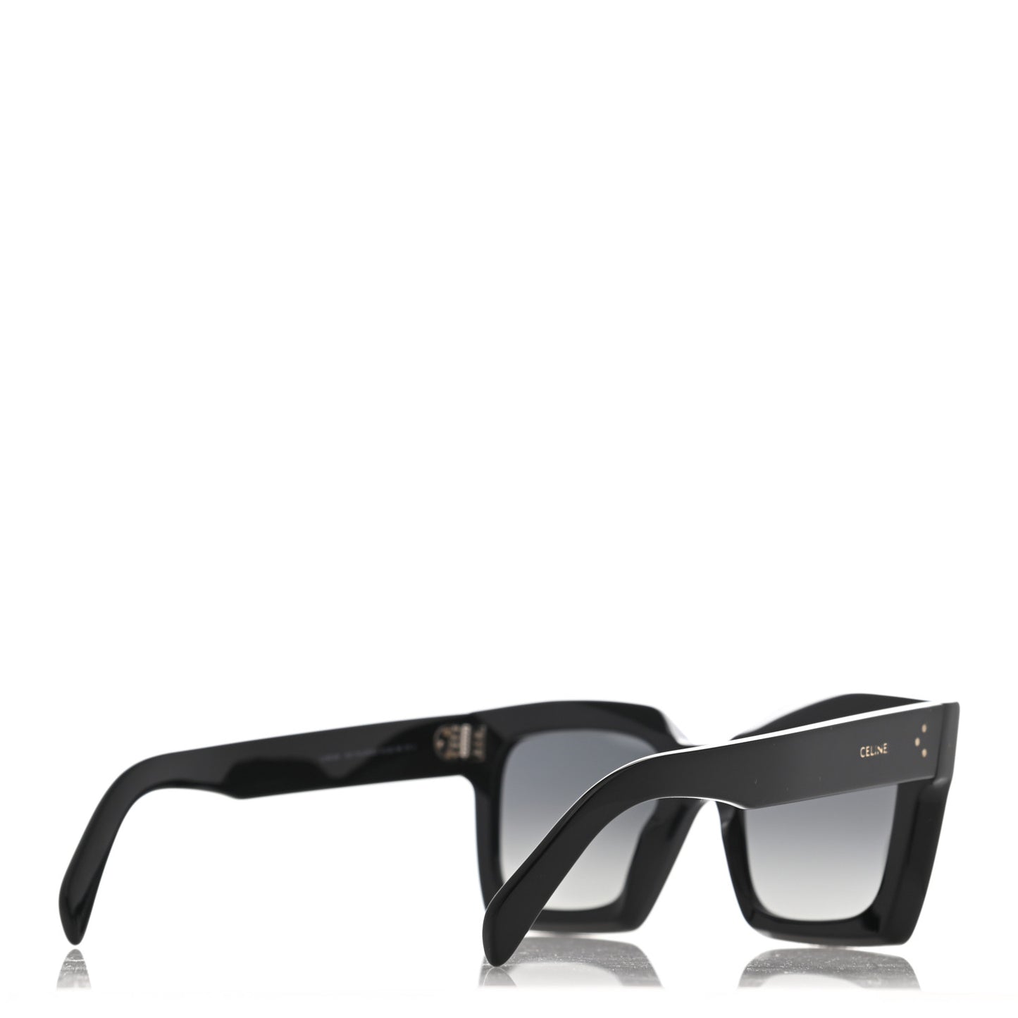 Acetate Square Sunglasses CL401301 Black