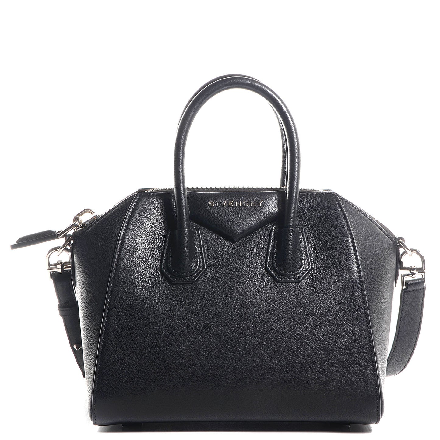 Sugar Goatskin Mini Antigona Black