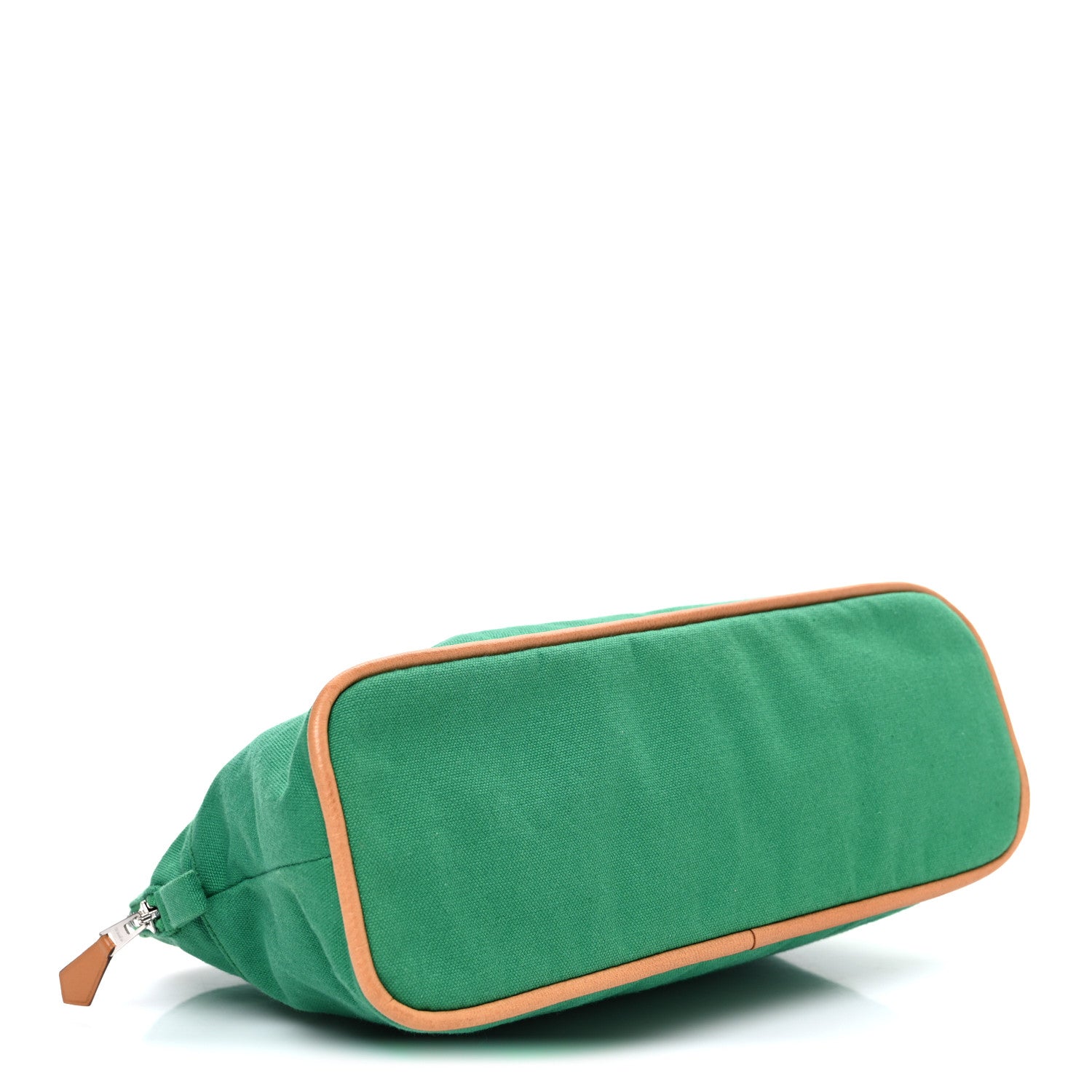 Hermes Cotton Canvas Bolide Travel Cosmetic Pouch MM 4 of 7