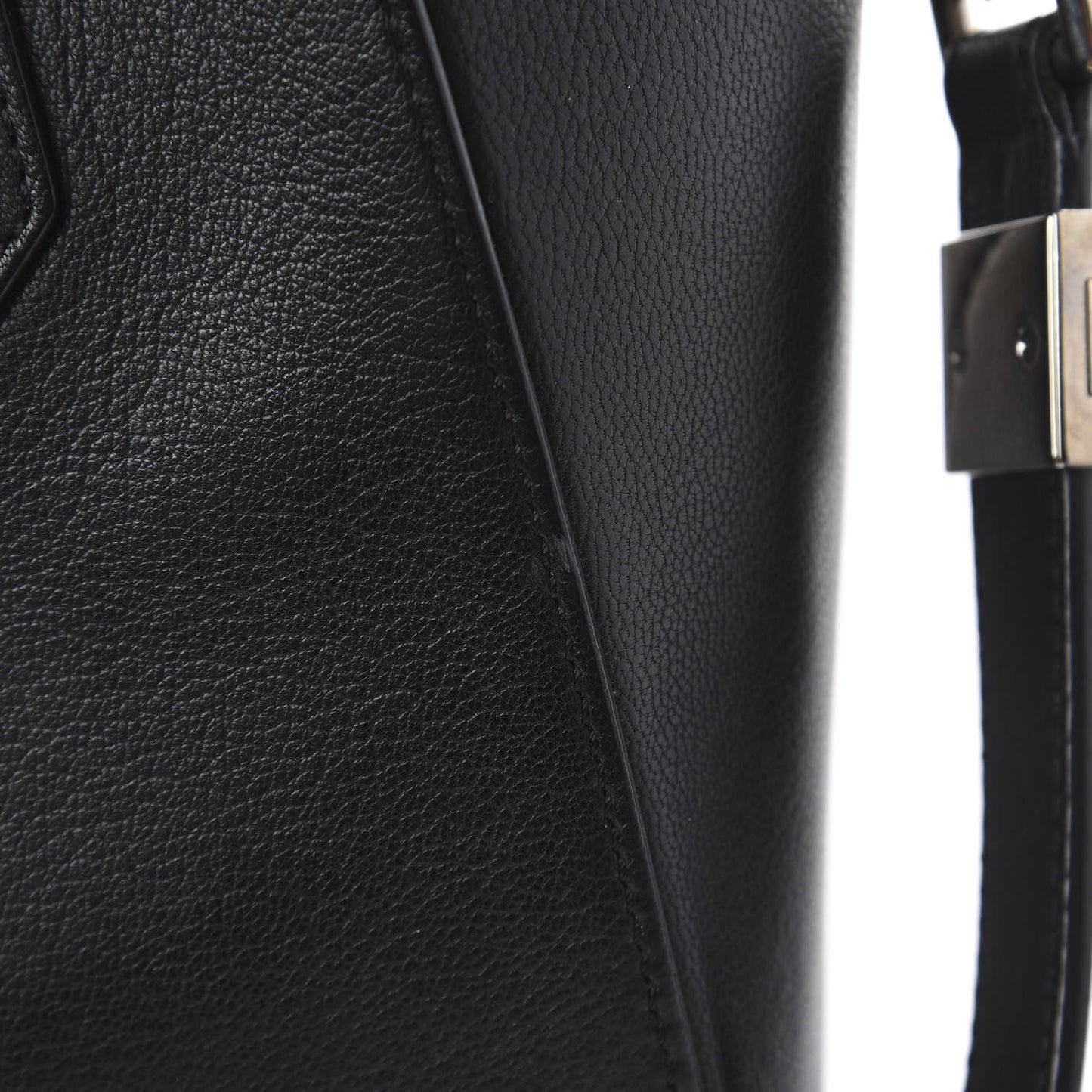 Sugar Goatskin Small Antigona Black