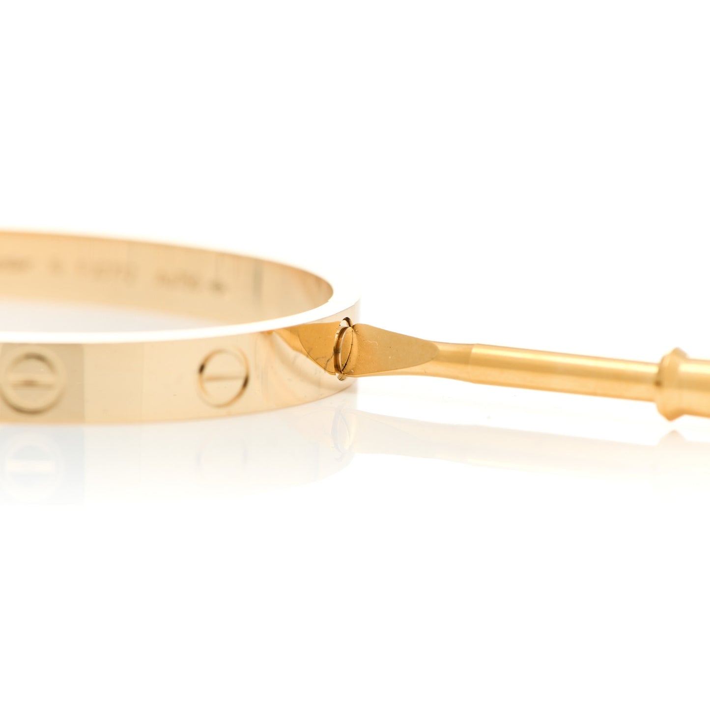 18K Yellow Gold LOVE Bracelet 16