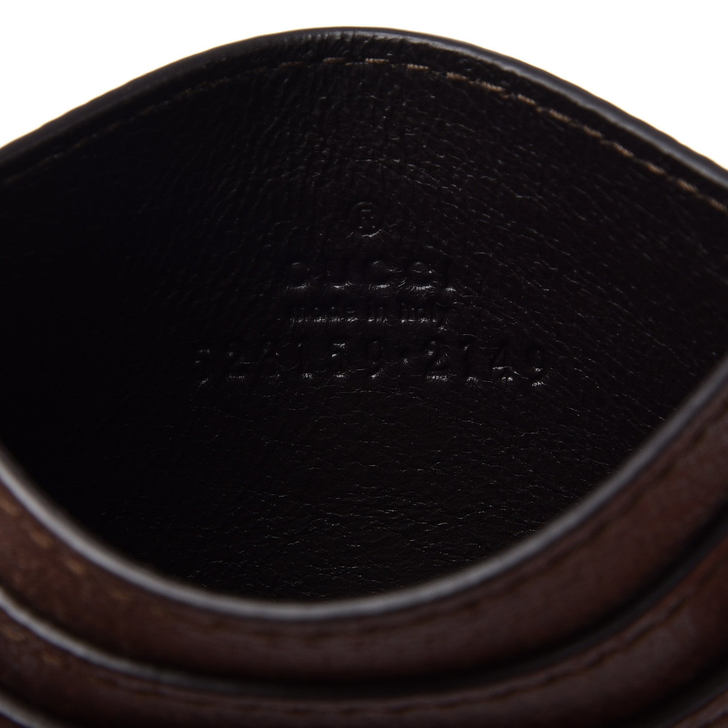 Gucci GG Supreme Monogram Ophidia Card Holder Brown 6 of 7