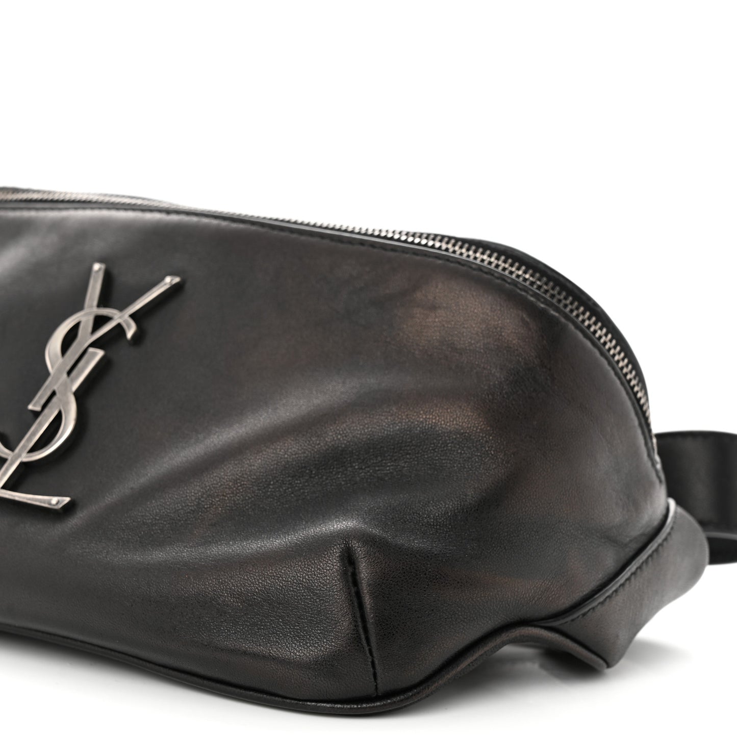 Calfskin Monogram Belt Bag Black