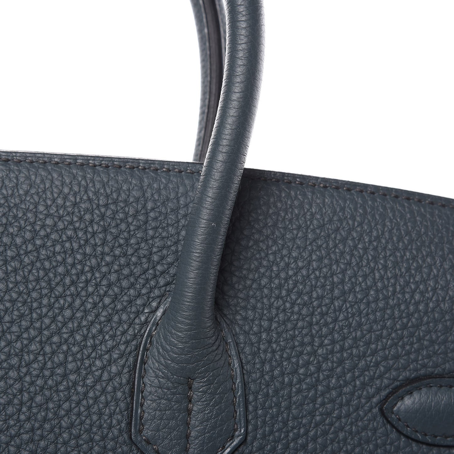 Togo Birkin 35 Bleu Orage