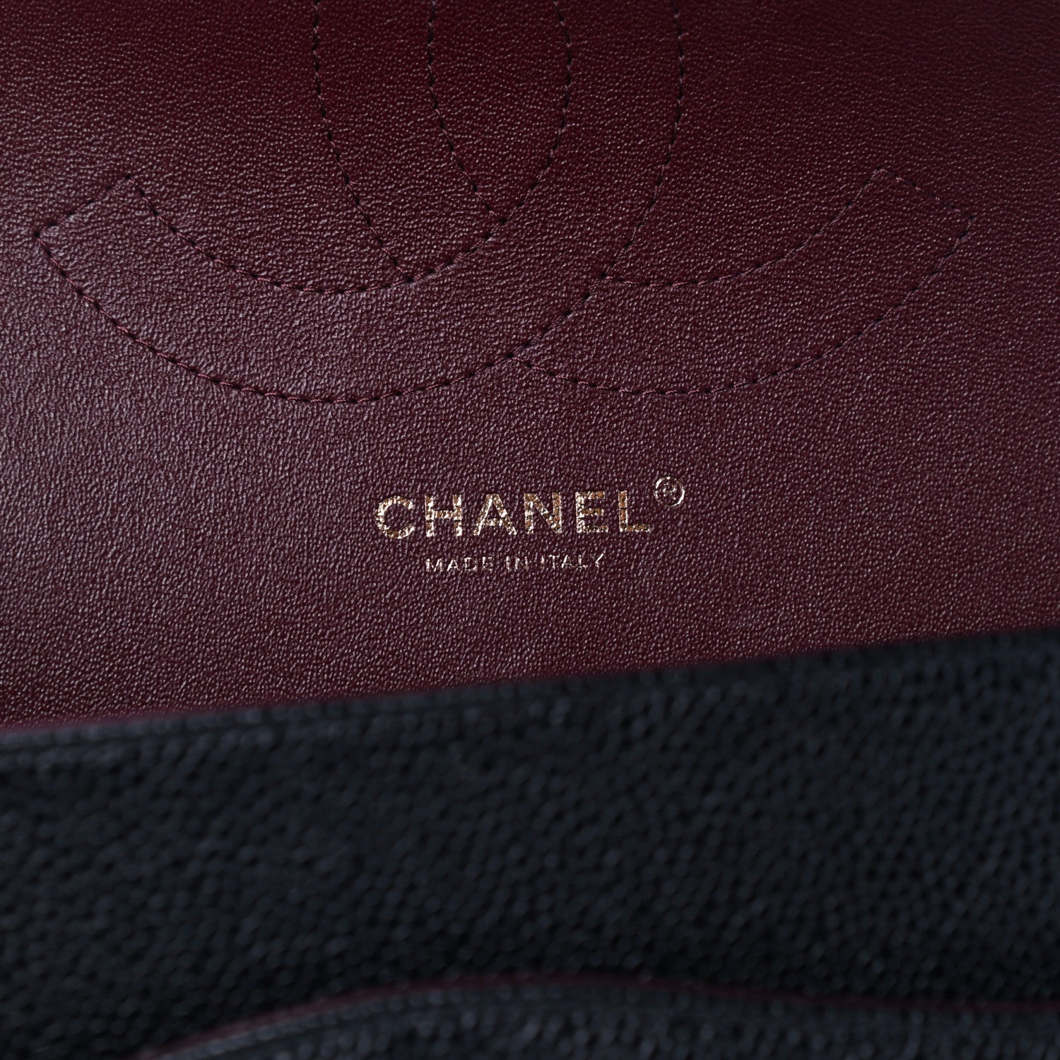 Chanel Caviar Quilted Jumbo Double Flap Black 8 of 9