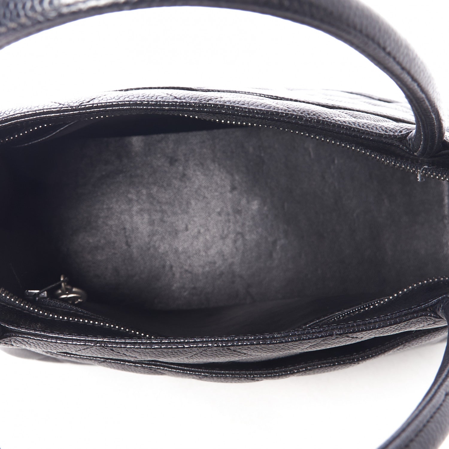 Chanel Caviar Quilted Medallion Tote Black 7 of 12