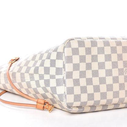 Louis Vuitton Damier Azur Neverfull MM 5 of 9
