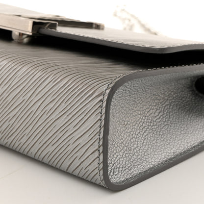 Louis Vuitton Epi Pochette Louise NM Silver 9 of 9