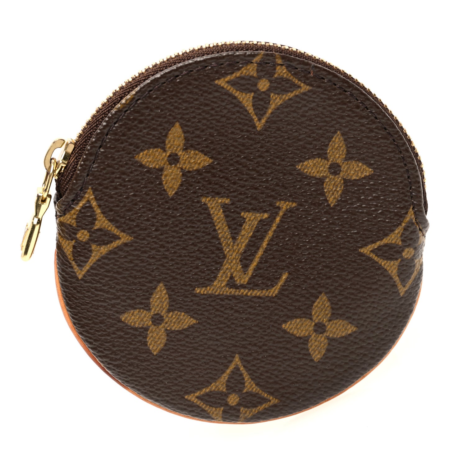 Monogram Round Coin Purse