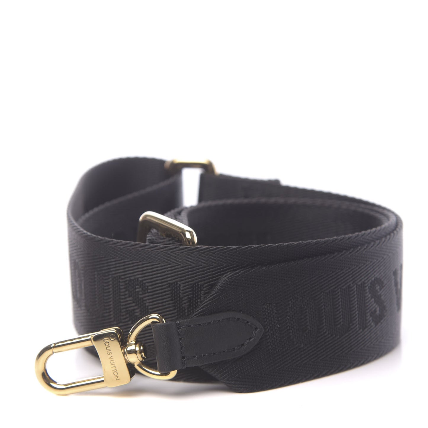 Nylon Petite Malle Souple Shoulder Strap Black