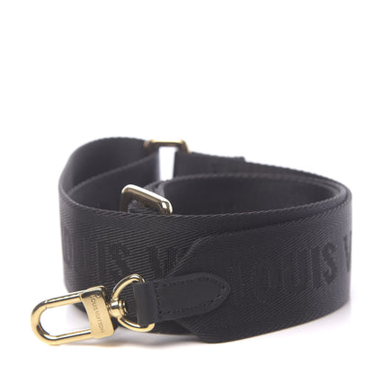 Louis Vuitton Nylon Petite Malle Souple Shoulder Strap Black 1 of 3