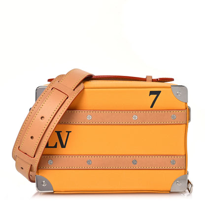 Louis Vuitton Calfskin Soft Trunk Saffron 1 of 21