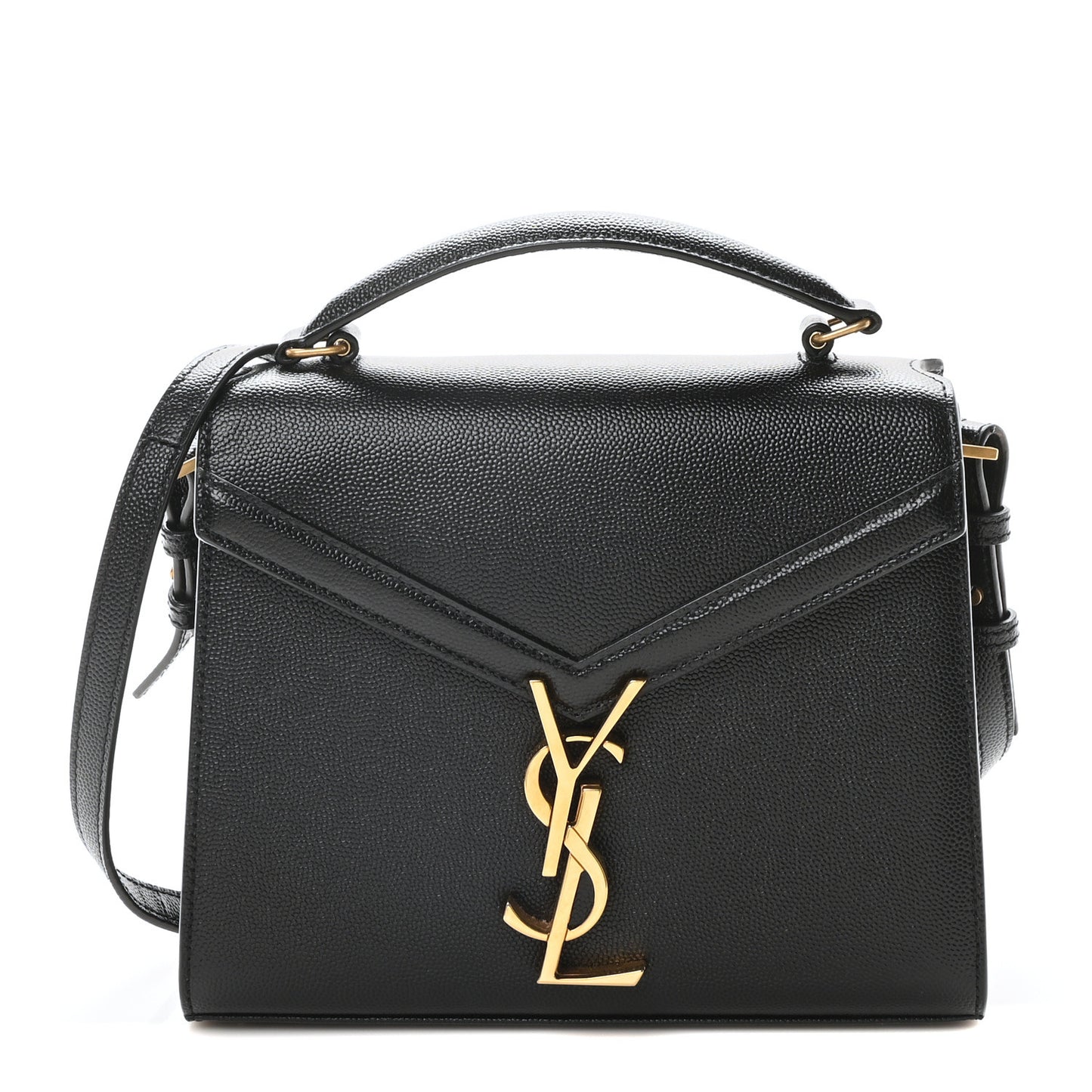 Grain de Poudre Mini Classic Monogram Cassandra Top Handle Black