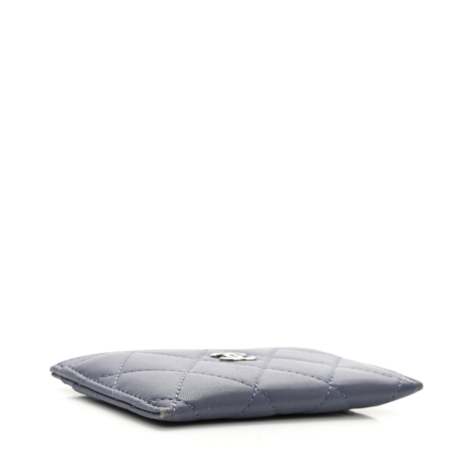 Chanel Lambskin Quilted Card Holder Light Purple 4 of 8