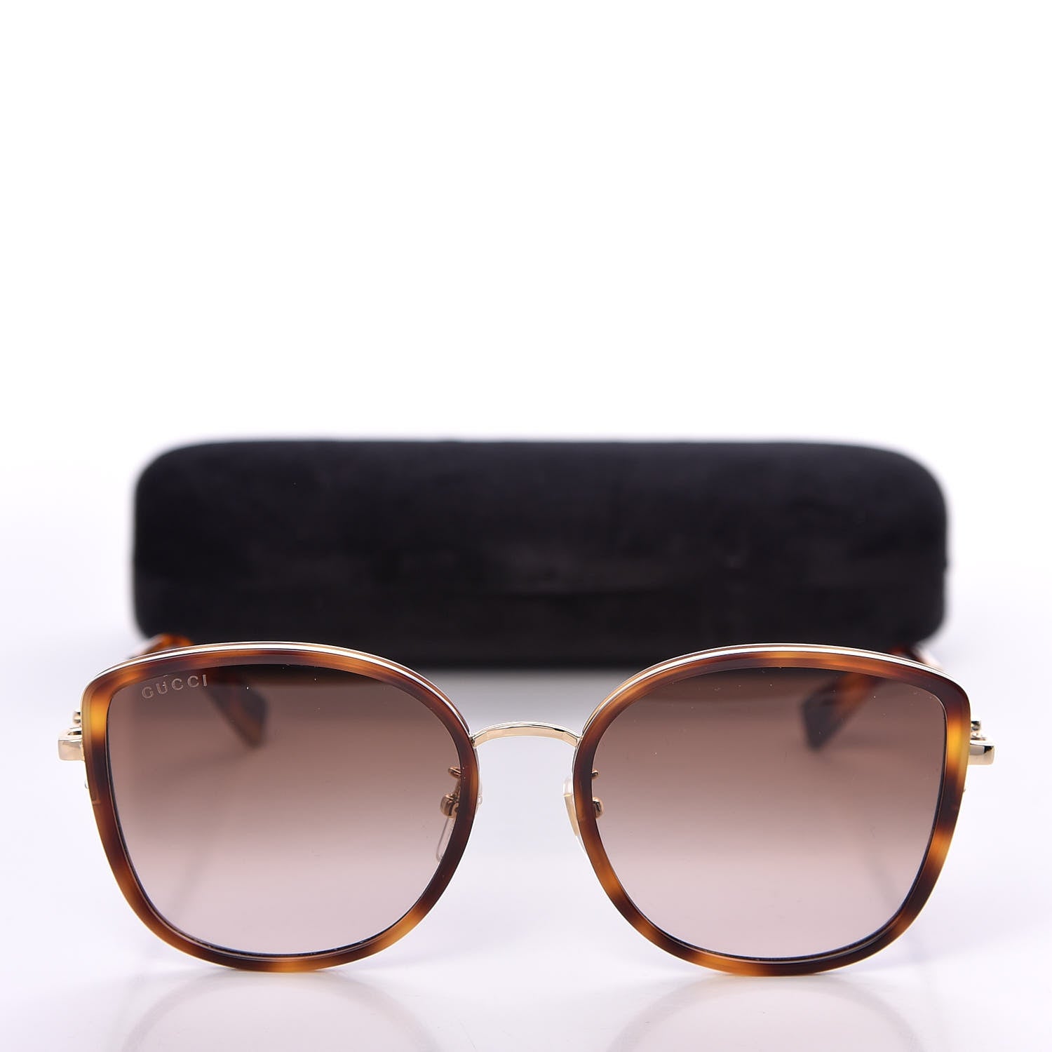 Gucci Cat Eye Sunglasses GG0606SK Havana 8 of 8