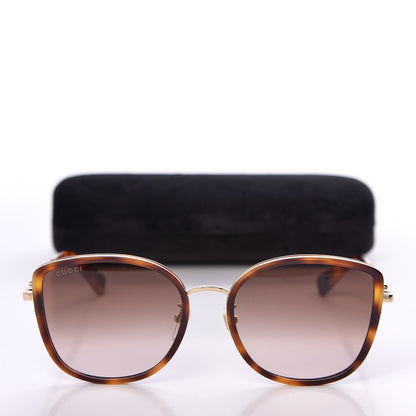 Gucci Cat Eye Sunglasses GG0606SK Havana 8 of 8