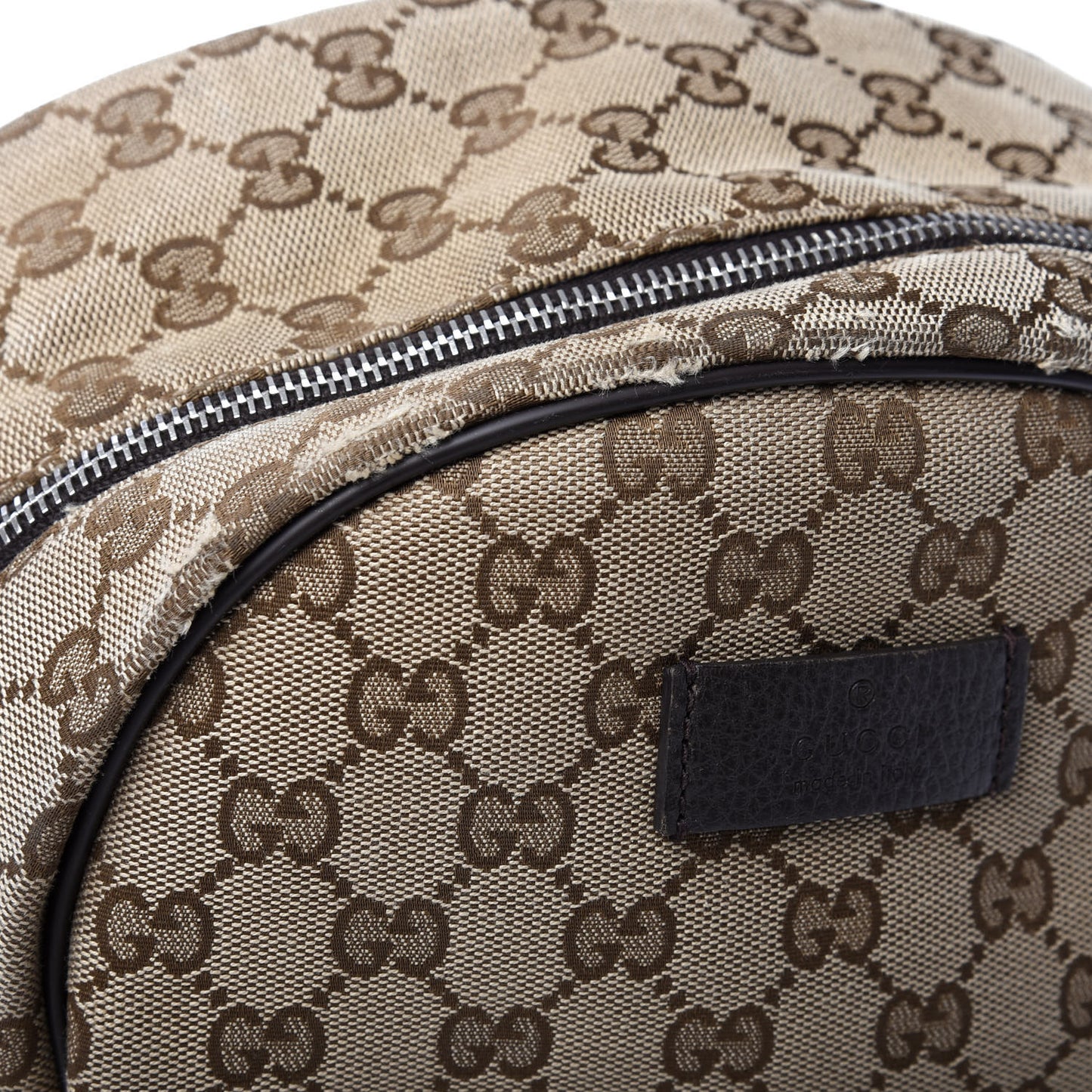 Monogram Travel Backpack Dark Brown