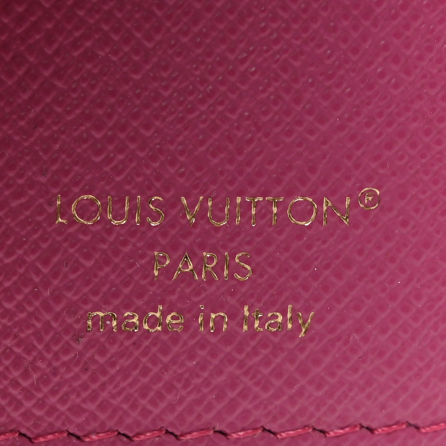 Louis Vuitton Denim Monogram Jacquard Victorine Wallet Fuchsia 6 of 8