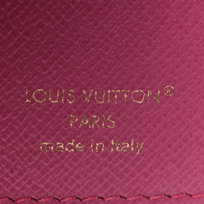 Louis Vuitton Denim Monogram Jacquard Victorine Wallet Fuchsia 6 of 8