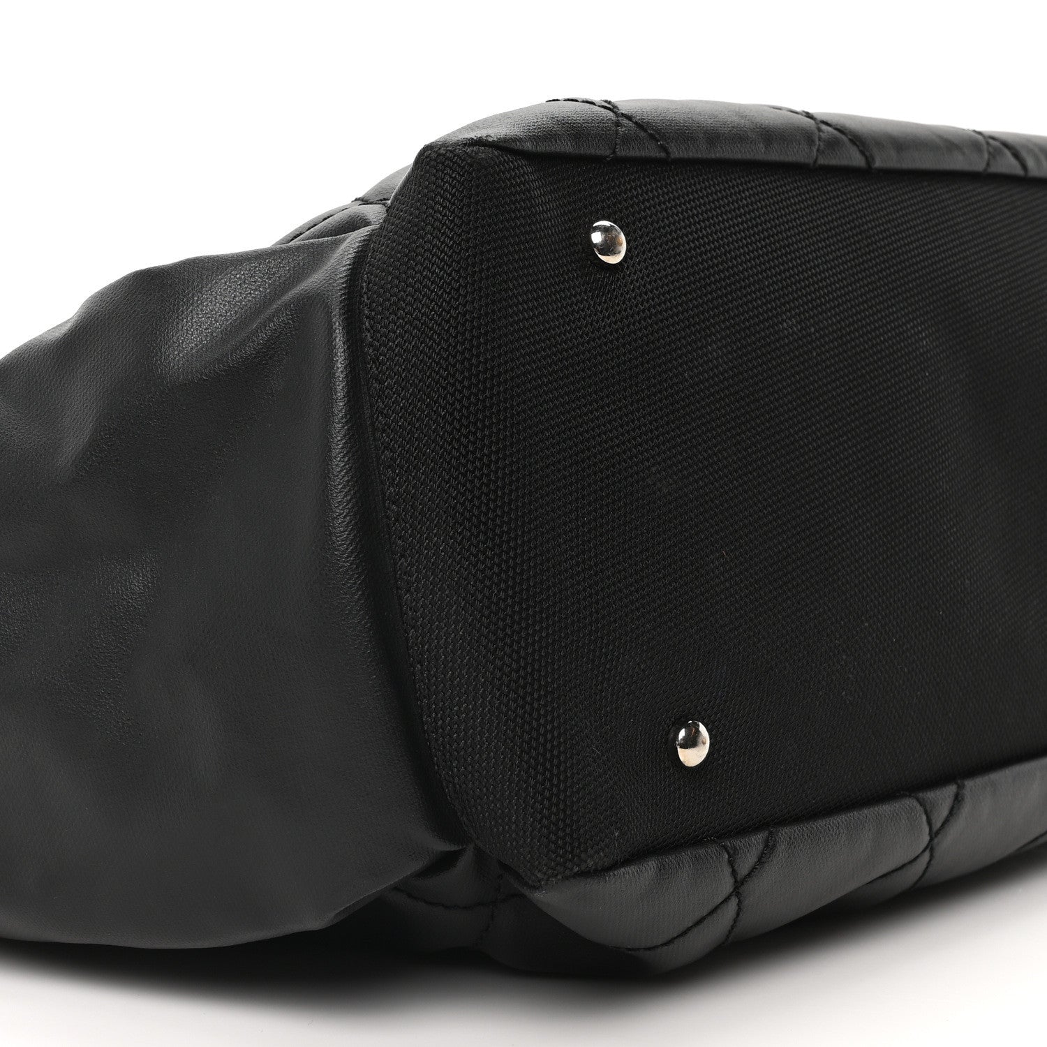 Chanel Coated Canvas Large Paris Biarritz Tote Black 9 of 10