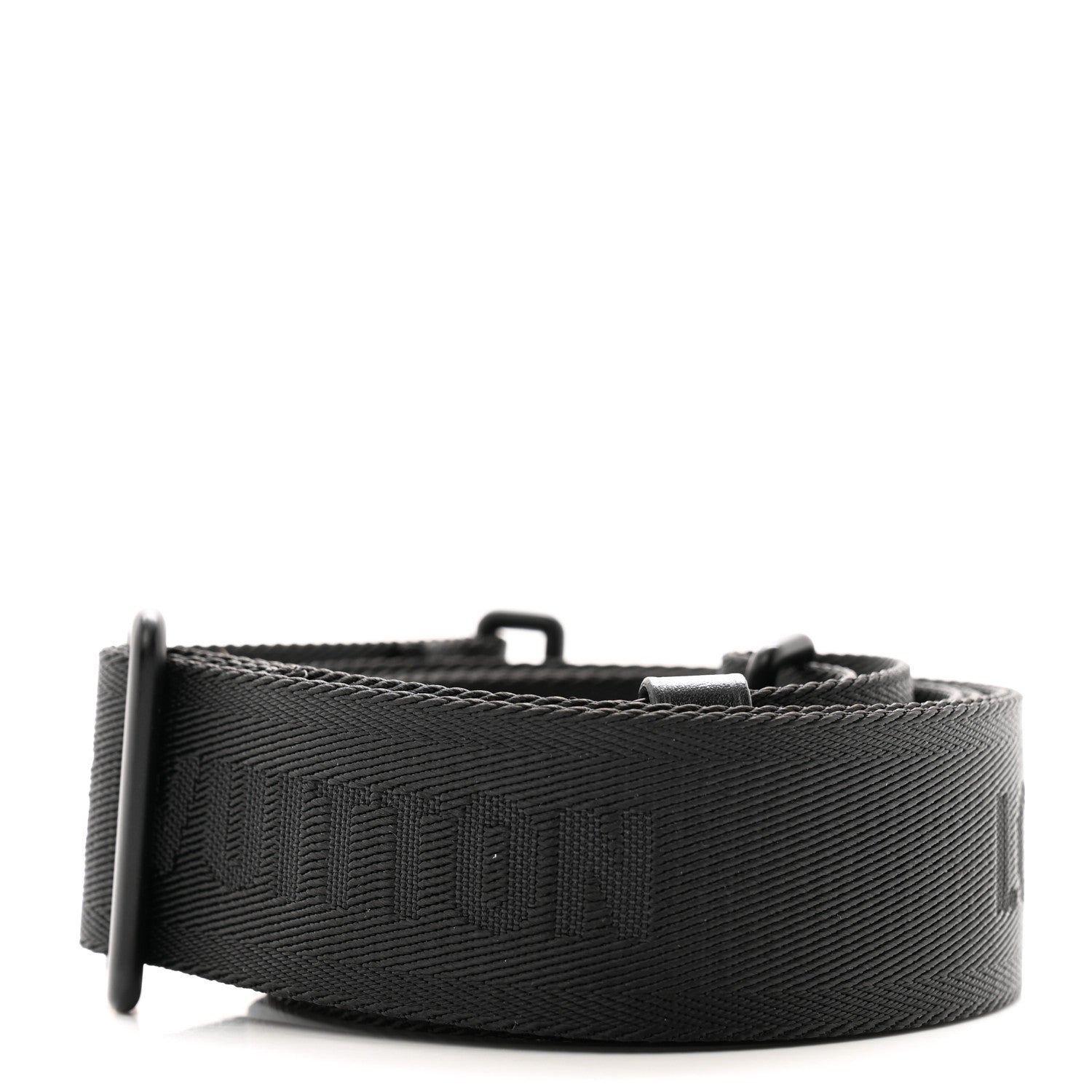 Louis Vuitton Jacquard Aerogram Shoulder Strap Black 2 of 3