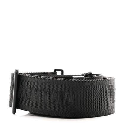Louis Vuitton Jacquard Aerogram Shoulder Strap Black 2 of 3
