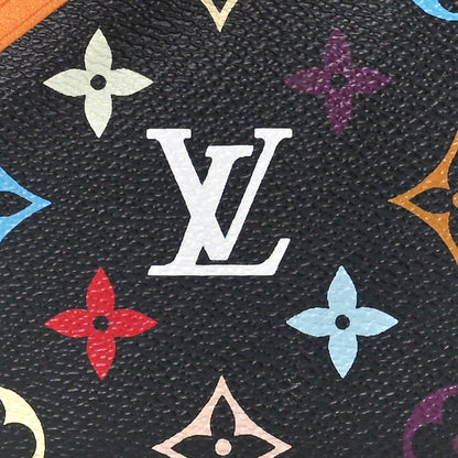 Louis Vuitton Monogram Multicolor Pochette Accessories Black 9 of 12