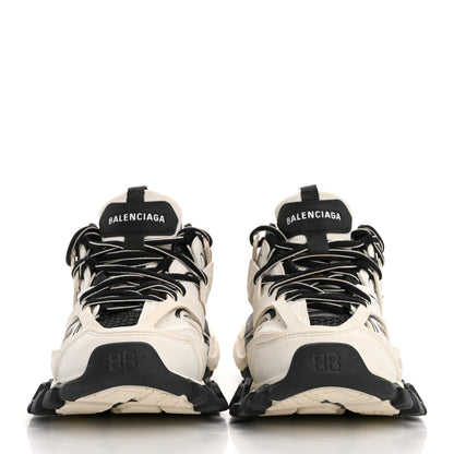 Balenciaga Rubber Mesh Bi-Color Mens Track.2 Open Sneakers 36 Beige Black 3 of 13