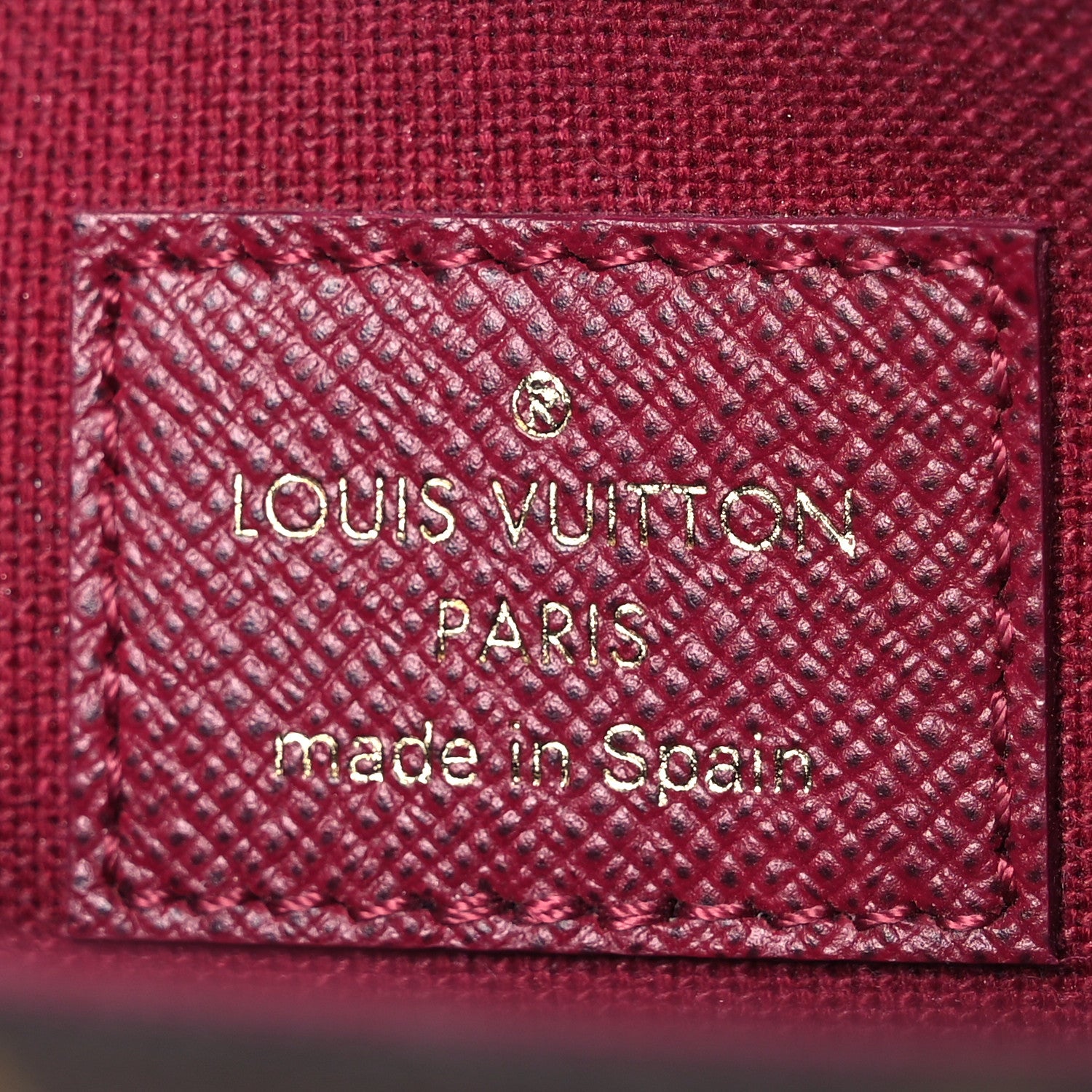 Louis Vuitton Monogram Pochette Felicie Chain Wallet Fuchsia 10 of 16