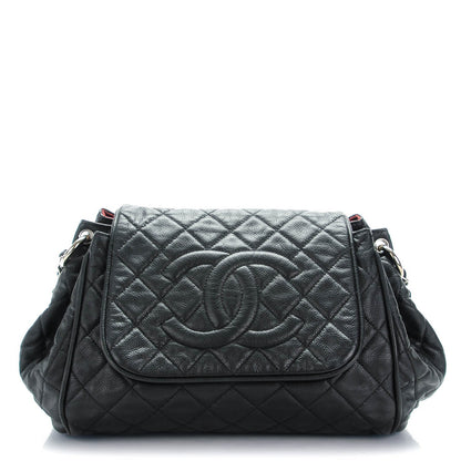 Chanel Caviar Quilted Timeless Accordion Flap Black 1 of 7