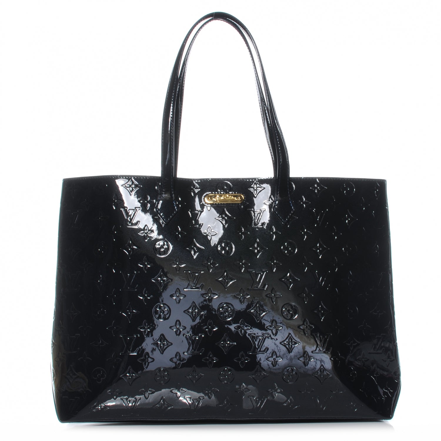 Louis Vuitton Vernis Wilshire GM Blue Infini 1 of 8