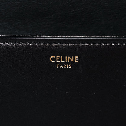 Celine Shiny Calfskin Medium Maillon Triomphe Black 6 of 16