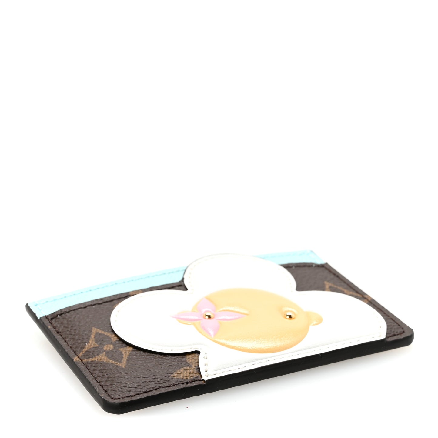 Monogram Vivienne Card Holder Animation Blue