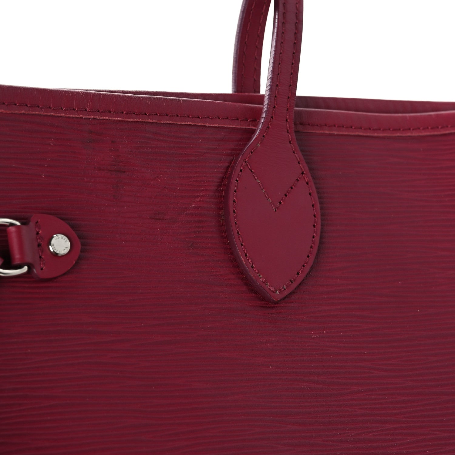 Louis Vuitton Epi Neverfull MM Fuchsia 10 of 11