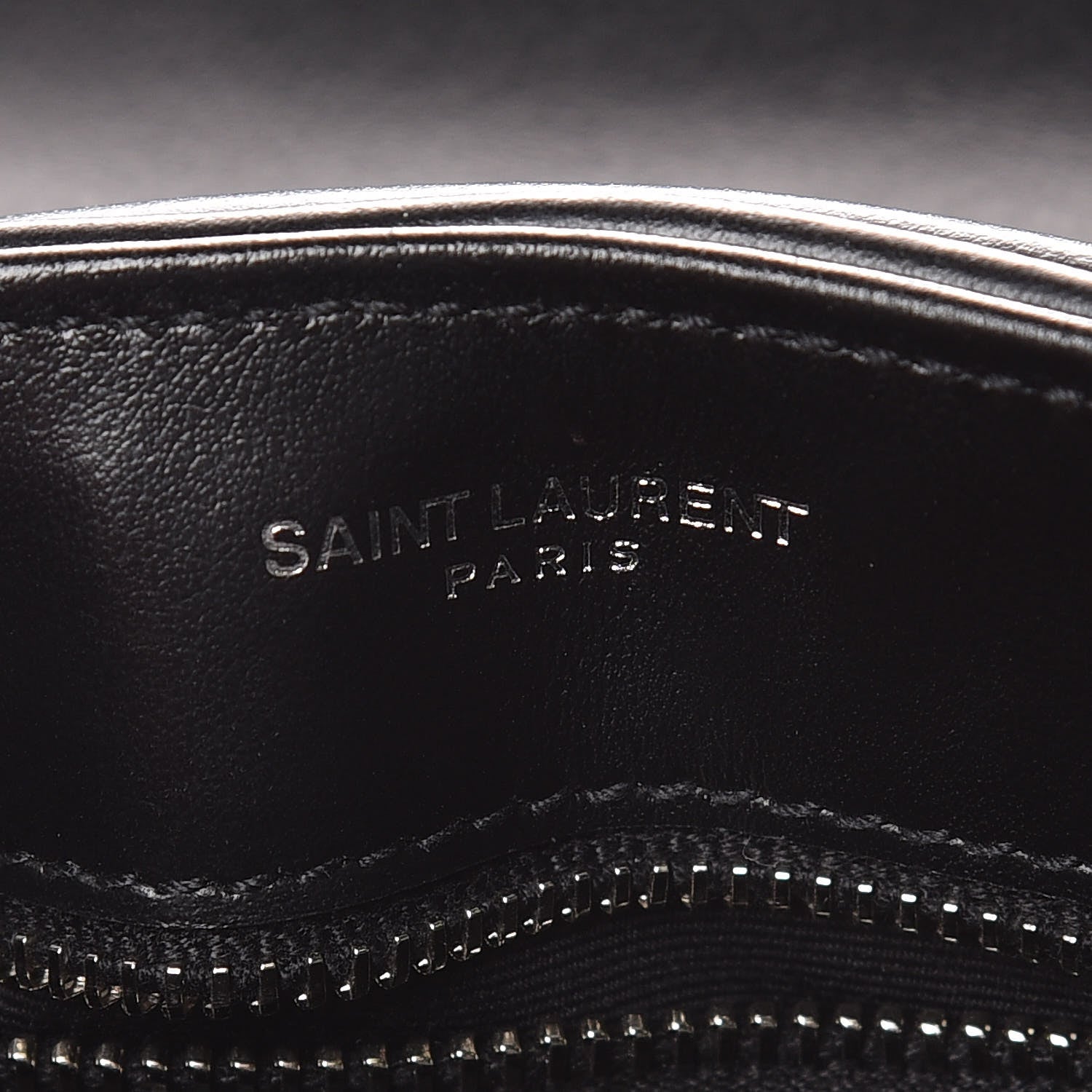 Saint Laurent Calfskin Y Quilted Monogram Toy Loulou Crossbody Bag Black 8 of 11