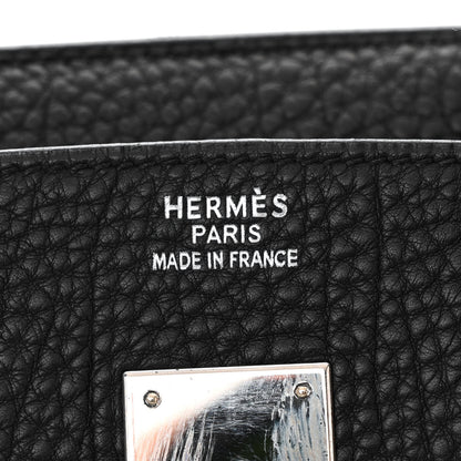 Hermes Togo Birkin 35 Black 6 of 10
