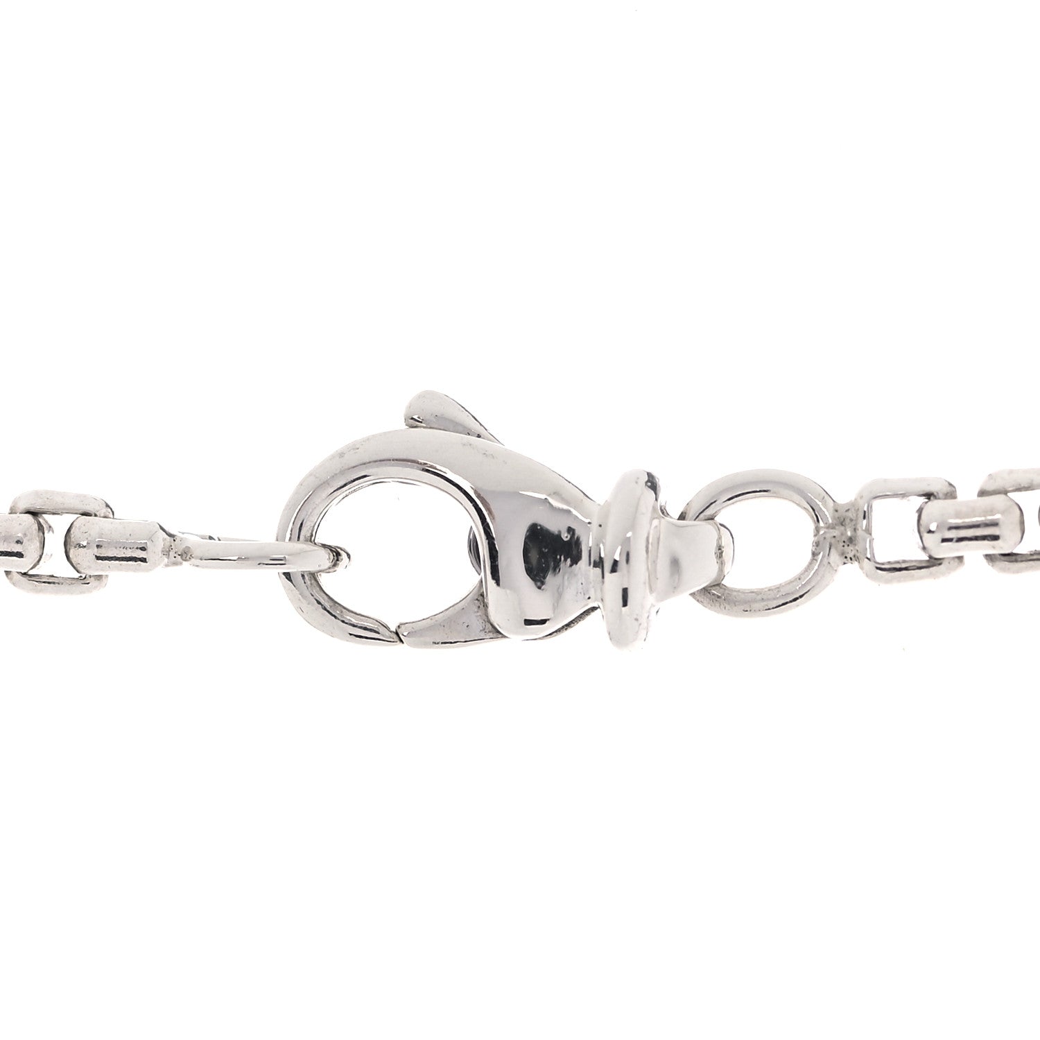 David Yurman Sterling Silver 18K Yellow Gold Diamond 12mm Pave Cookie Necklace 4 of 5