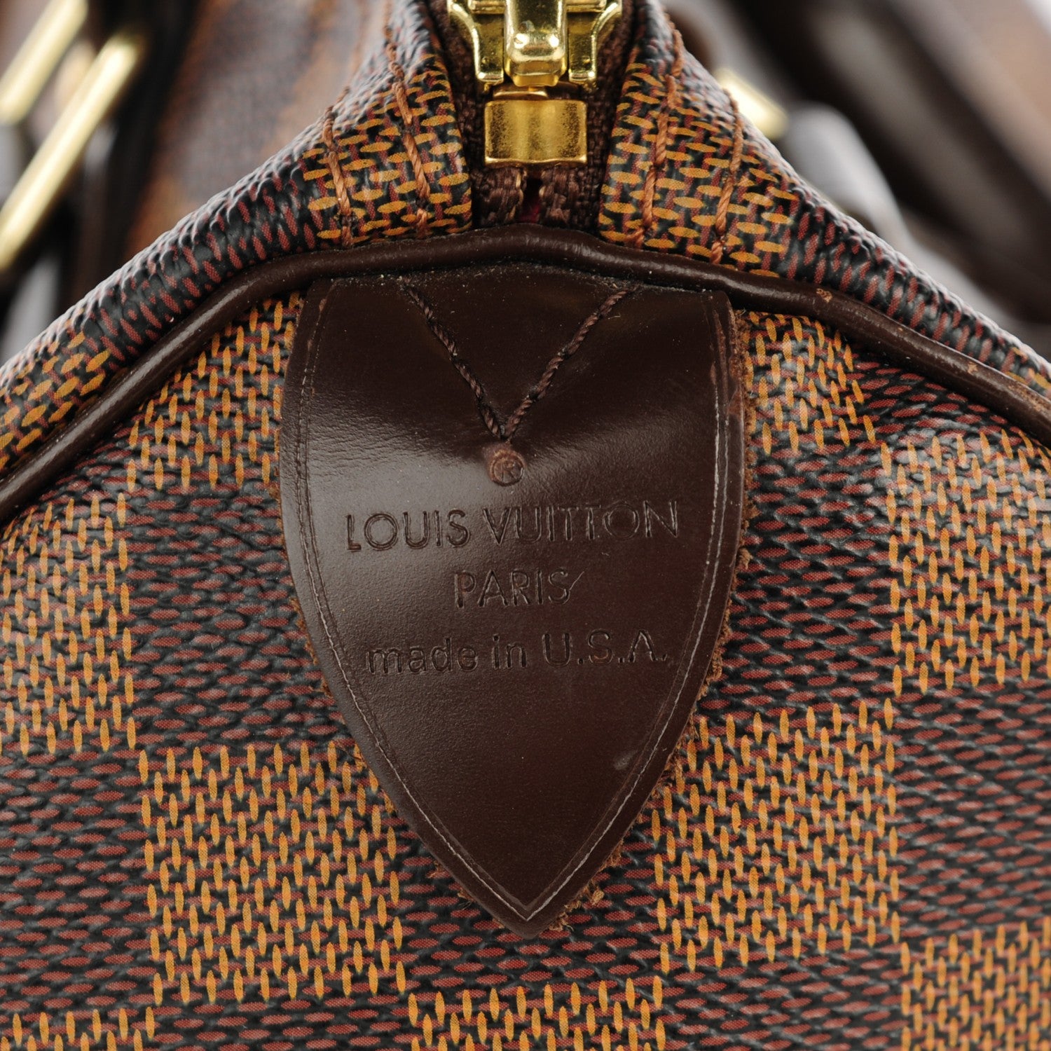 Louis Vuitton Damier Ebene Speedy 30 9 of 14