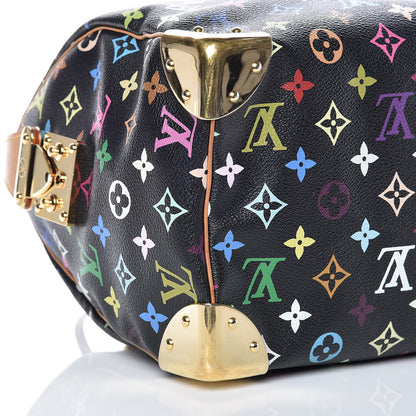 Louis Vuitton Monogram Multicolor Speedy 30 Black 12 of 20