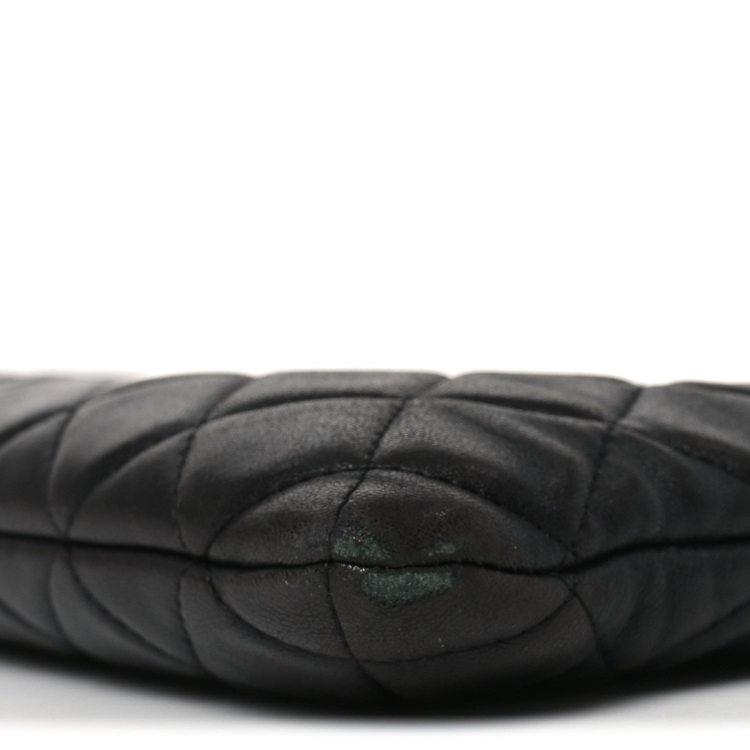 Chanel Lambskin Quilted Large Cosmetic Case Black 10 of 10