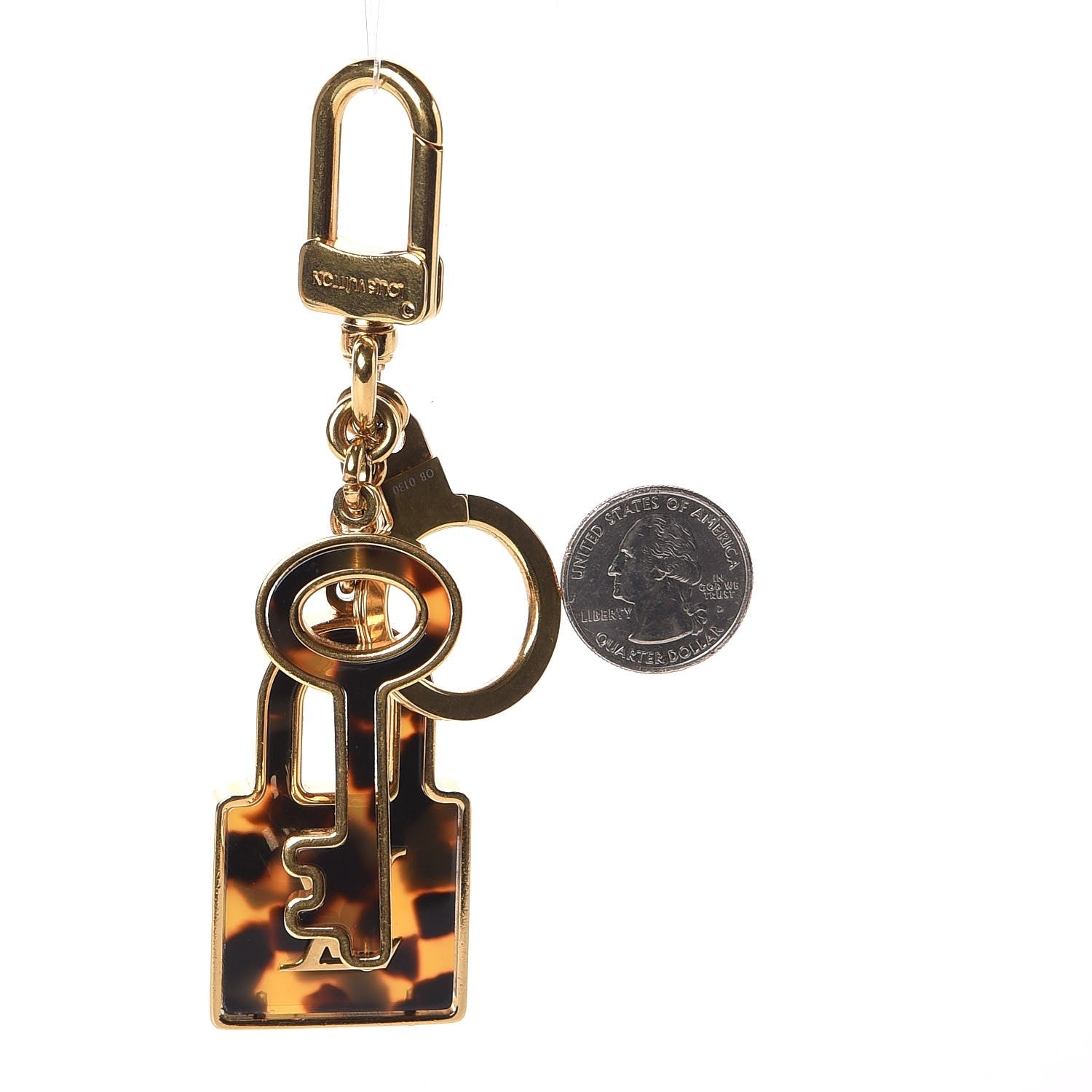 Louis Vuitton Acetate Confidence Bag Charm Key Holder 2 of 5
