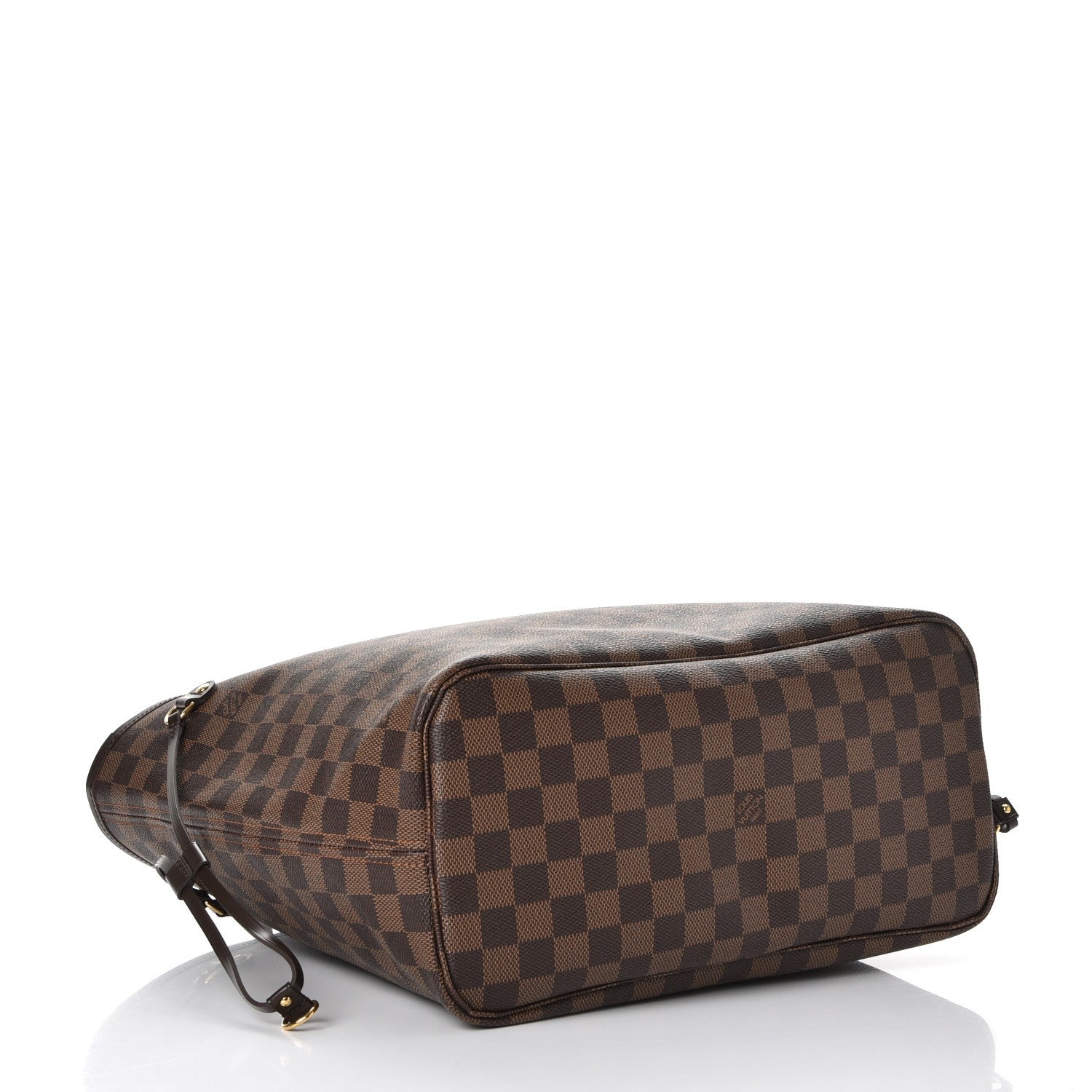 Louis Vuitton Damier Ebene Neo Neverfull MM Rose Ballerine 4 of 11