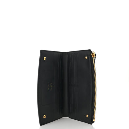 Louis Vuitton Calfskin City Steamer Wallet Black 5 of 6