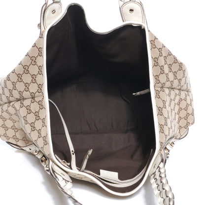 Gucci Monogram Pelham Medium Shoulder Bag White 7 of 7