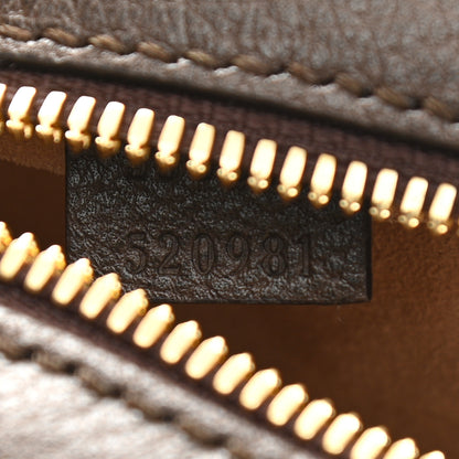 Gucci GG Supreme Monogram Web Mini Ophidia Round Shoulder Bag Brown 7 of 10