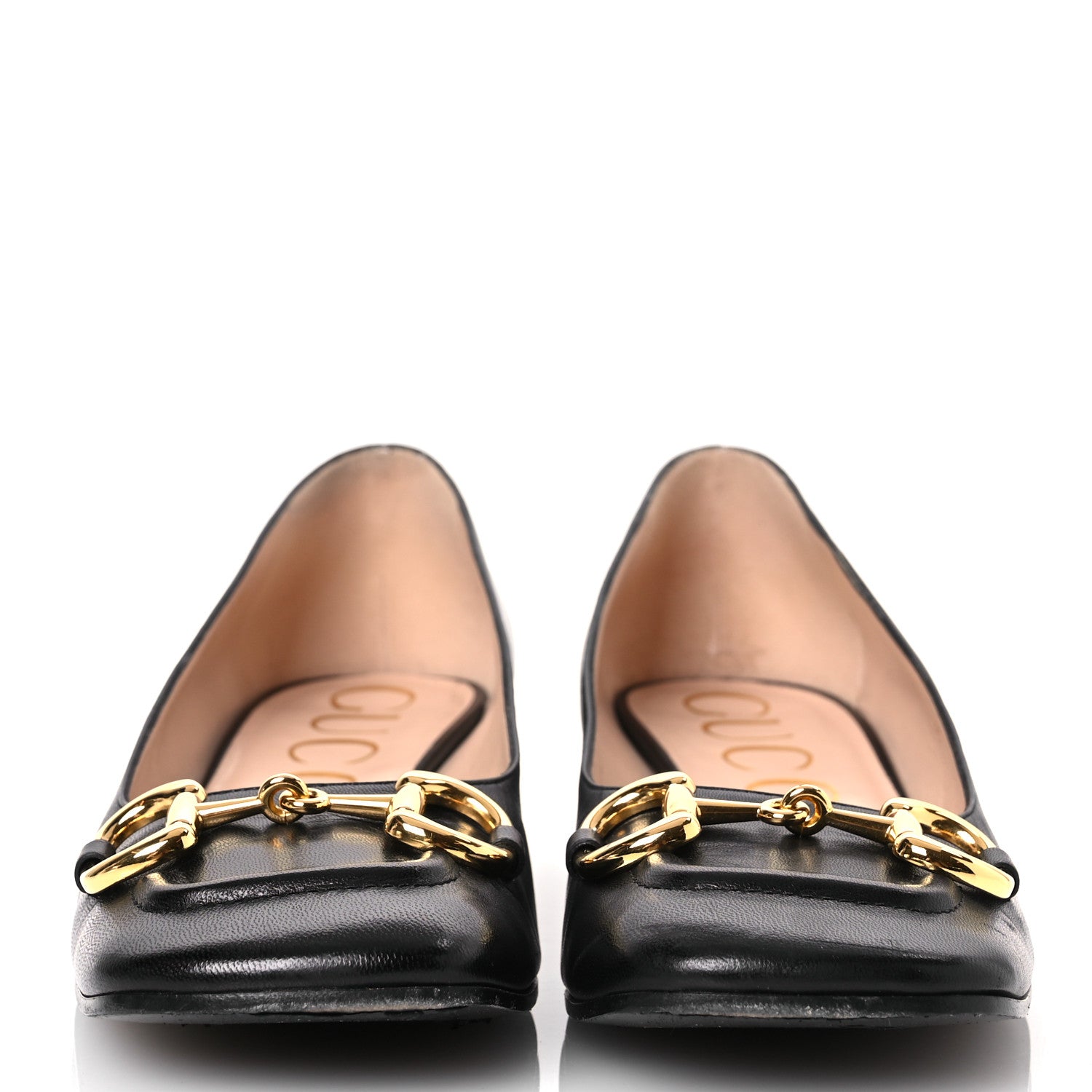 Gucci Malaga Kid Horsebit Ballet 25mm Flats 40 Black 3 of 18