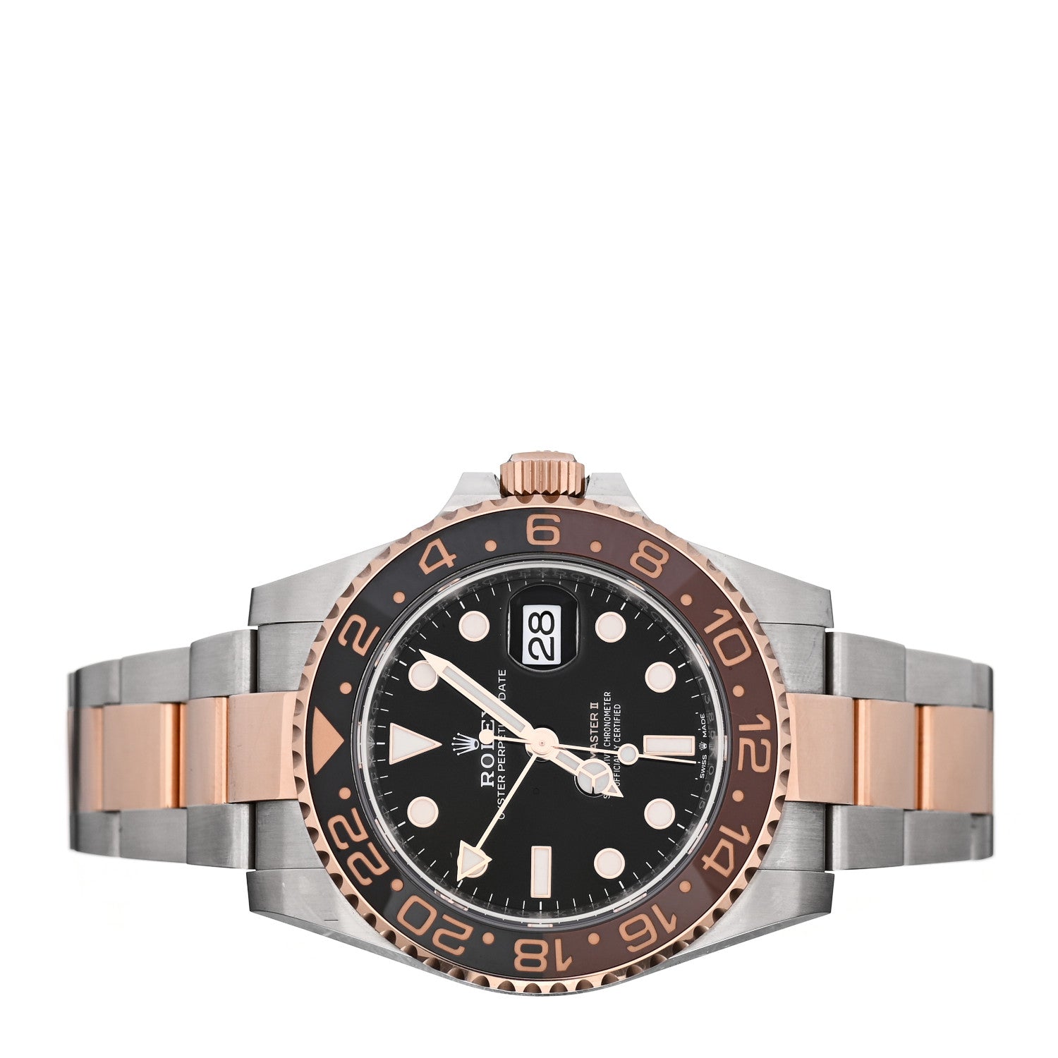 Rolex Stainless Steel 18K Everose Gold 40mm GMT-Master II Root Beer Watch 126711CHNR 2 of 5