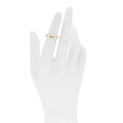 Tiffany 18K Yellow Gold 3mm Classic Wedding Band Ring 47 4.25 2 of 4