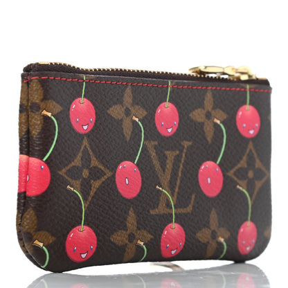 Louis Vuitton Monogram Cerises Key Pouch 2 of 4